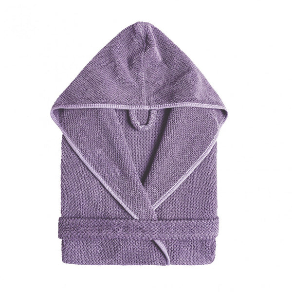 Graccioza Bee Waffle Bath Robes - Lavander